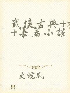 武侠古典+校园+长篇小说封面