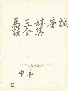 马玉婷唐诚的小说全集封面