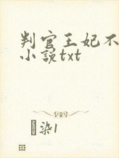 判官王妃不好惹小说txt