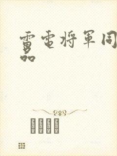 雷电将军同人作品封面