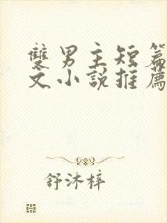 双男主短篇小甜文小说推荐