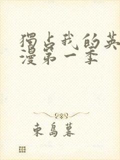 独占我的英雄动漫第一季