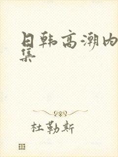 日韩高潮内射合集