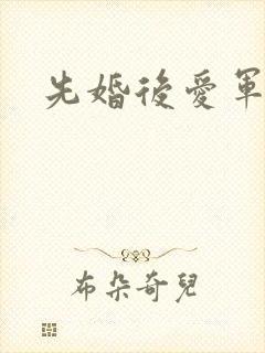 先婚后爱军婚文
