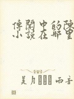 传闻中的陈芊芊小说在哪里看