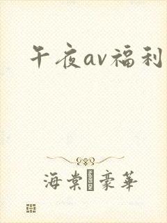 午夜av福利片