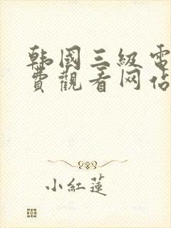 韩国三级电影免费观看网站