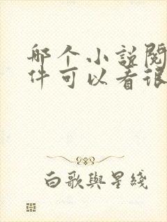 哪个小说阅读软件可以看很纯很暧昧