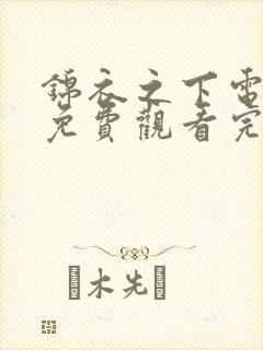 锦衣之下电视剧免费观看完整版高清