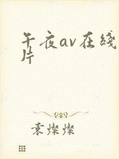 午夜av在线看片