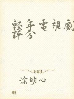 轻年电视剧豆瓣评分