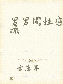 男男同性恋上床操封面