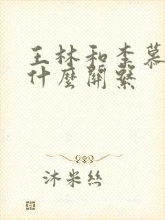 王林和李慕婉是什么关系