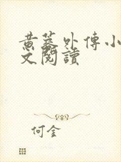 黄蓉外传小说全文阅读