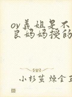 ov义姐是不是良妈妈授的动画封面