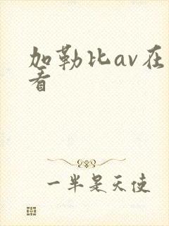 加勒比av在线看封面