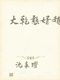 大乾憨婿赵曼筠