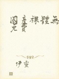 国产裸体无遮挡免费