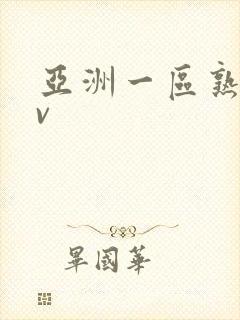 亚洲一区熟女av