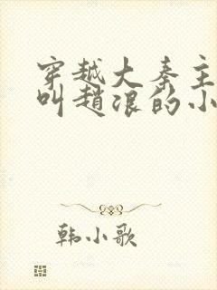 穿越大秦主人公叫赵浪的小说