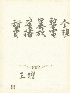 甜蜜暴击全集免费播放电视剧