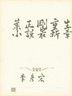 叶正刚重生官场小说最新章节封面