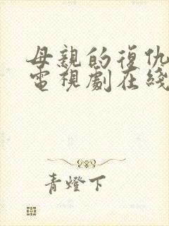 母亲的复仇泰剧电视剧在线看免费