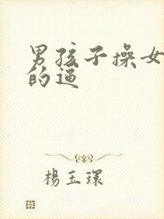 男孩子操女孩子的逼