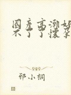 国产高潮好爽受不了了怀孕封面