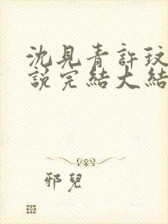 沈见青许玟玟小说完结大结局