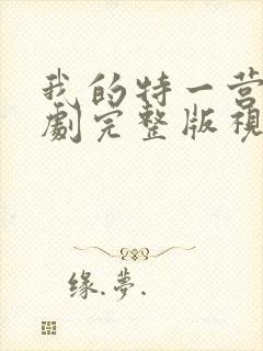 我的特一营电视剧完整版视频