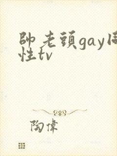 帅老头gay同性tv