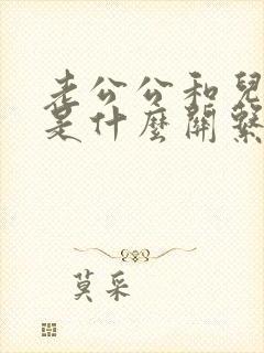 老公公和儿媳妇是什么关系