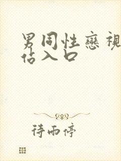 男同性恋视频网站入口