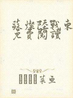 苏灿陆战东小说免费阅读