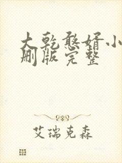 大乾憨婿小说未删版完整封面