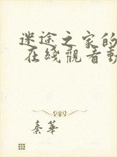 迷途之家的姐姐 在线观看动漫