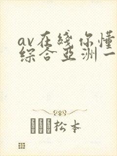 av在线你懂的综合亚洲一区