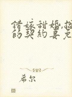 错嫁甜婚,总裁的契约妻免费阅读