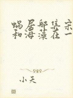 蜗居哪集宋思明和海藻在一起了