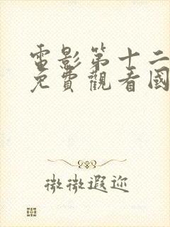 电影第十二个人免费观看国语