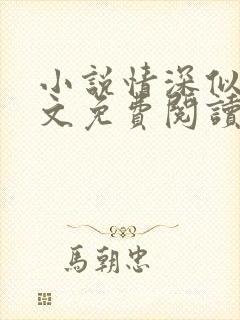 小说情深似浅全文免费阅读封面