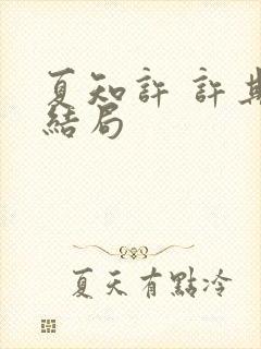 夏知许 许其琛结局