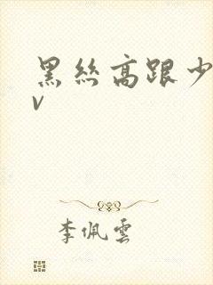 黑丝高跟少妇av封面