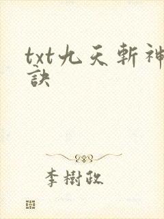 txt九天斩神诀