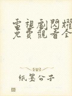 电视剧闪耀的她免费观看全集高清