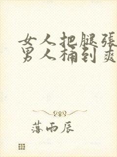 女人把腿张开让男人桶到爽