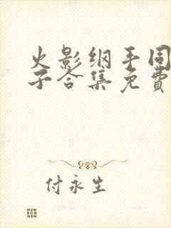 火影纲手同人本子合集免费观看