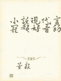 小说现代言情甜宠超好看的有肉