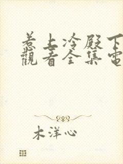 惹上冷殿下免费观看全集电视剧